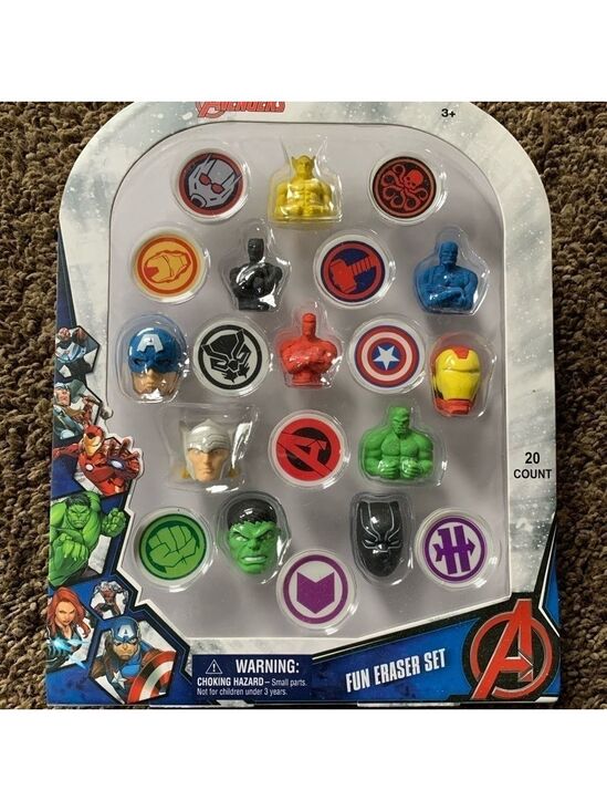 Other - Marvel Avengers Fun Eraser Set